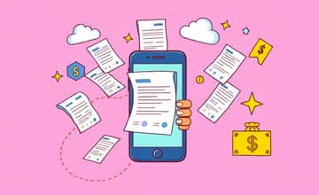 Apps para scanner e organização de recibos