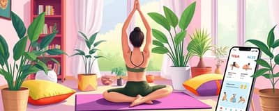 Como Usar Apps para Aprender e Praticar Yoga em Casa
